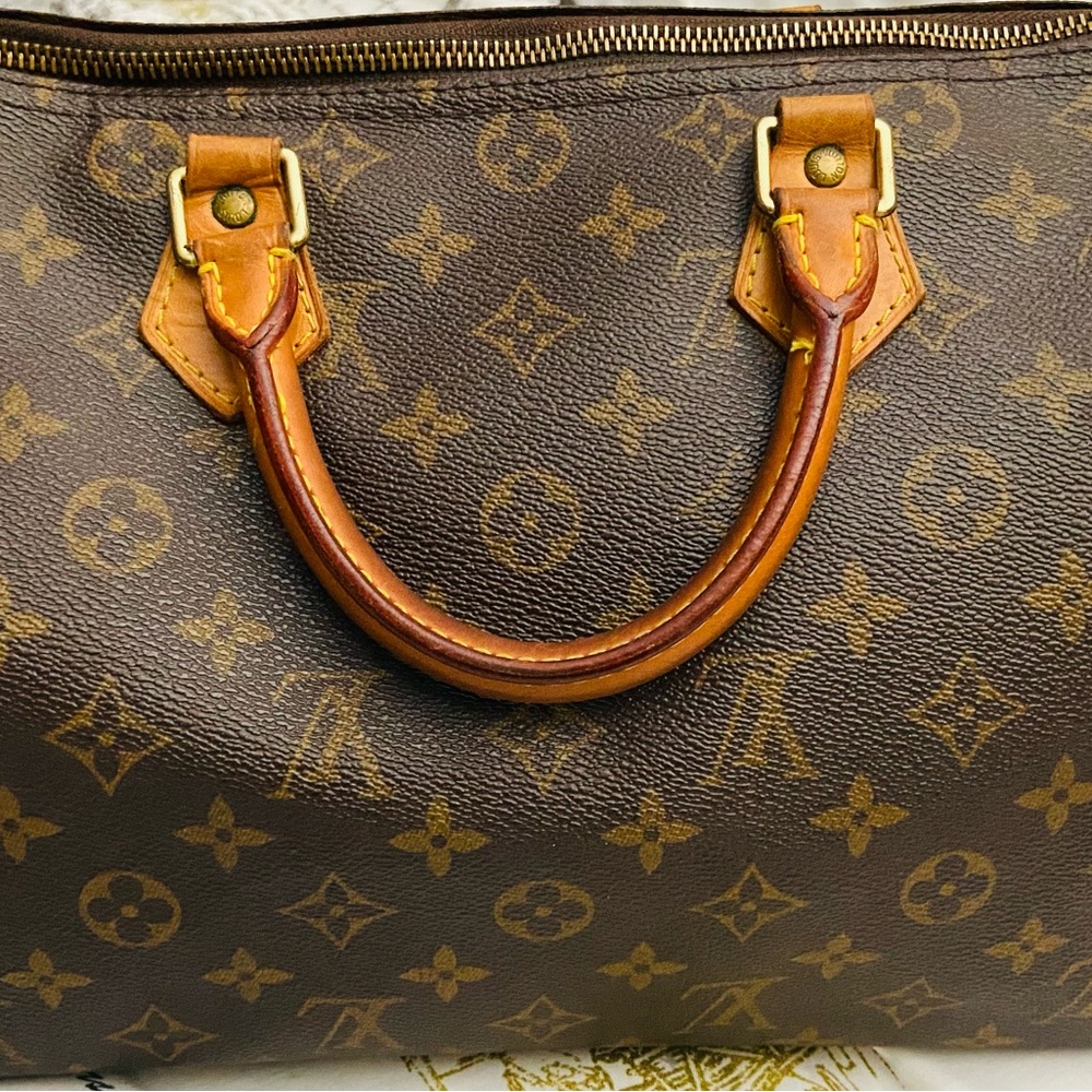 Louis Vuitton Brown Monogram Canvas Bag